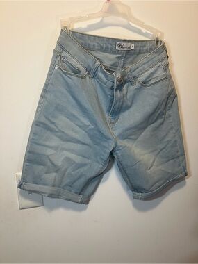 Light Blue Denim Women’s Shorts
